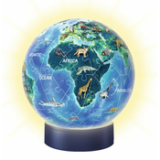Ravensburger - Puzzle Puzzleball Night Globe 3D LED kosov