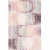 Svijetlo ružičasti vuneni tepih 133x190 cm Kaola – Agnella