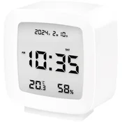 LogiLink Digitalna budilka z datumom, temperaturo, vlažnostjo