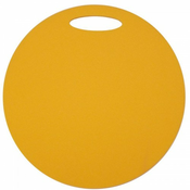 Okrogla sedežna podloga 1- plast - rumena