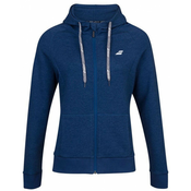 Djecji sportski pulover Babolat Exercise Hood Jacket Girl - estate blue heather