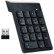 GEMBIRD Bežicna numericka tastatura KPD-W-02 crna