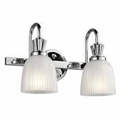 Elstead KL-CORA2-BATH - LED Kopalniška stenska svetilka CORA 2xG9/3W/230V IP44