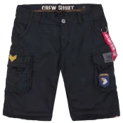 ALPHA INDUSTRIES SORC CREW PATCH BLACK