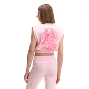 Cropp - Dukserica - pastelno pink