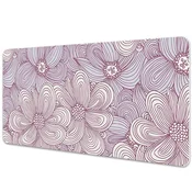 Decormat Podloga za pisalno mizo Cvetje doodle 90x45 cm