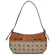 Guess  MELINDA LOGO SHOULDER BAG  Kostanjeva