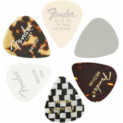Fender 351 Shape Material Medley Medium 6 Pack
