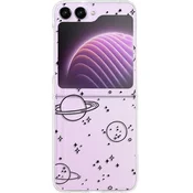 GS Ovitek za Samsung Galaxy Z Flip 5 5G, trdi ovitek, vesoljski