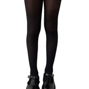 Penti Hlačne nogavice PENTI Pretty Micro Wärmende Strumpfhose črna