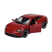 shumee WELLY PORSCHE TAYCAN TURBO S RDEČA 1:34 43797