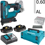 Set: Aku igličarka DPT353 + 2. bateriji + polnilec + kovček + iglice AL | MAKITA - Makita - 0.60mm - 18-35mm - Alsafix AL - 2.3