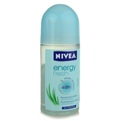 NIVEA antiperspirant za ženske roll-on Energy Fresh 48h, 50ml