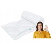 shumee Antialergijska bela mehka odeja z aloe vero 160x200 cm