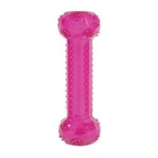 Zolux Igrača za pse kost TPR POP STICK 25cm roza