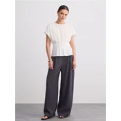 Mohito - Bluza s kimono rokavi - bela