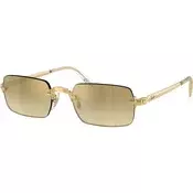 Ray-Ban Suncane naocare by A$AP ROCKY 0RB3928 001/7I, Cetvrtaste, Zlatna boja