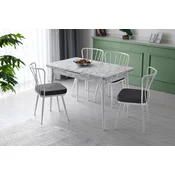 Aberto Design Trpezarijski sto 120x75x70cm Šareni