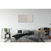 tulup.si Slika na akrilnem steklu Vintage zid 120x60 cm 4 obešalnika