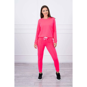 Sports set pink neon