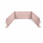 KLUPS Zaštitni štitnik za krevet prljavo roza 180x30 cm