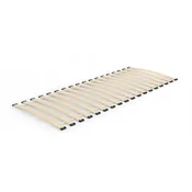 shumee Posteljni okvir za vzmetnico 100x200, 22 brezovih letvic, vzmeten, 200 kg