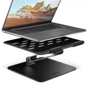 AXAGON AXAGON STND-LQB aluminijasto nastavljivo stojalo za prenosnik in tablico 10”–17,3”