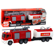 Lean Toys igračka Vatrogasni Kamion s Prikolicom