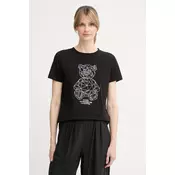 Guess Majica V6GI12 K3325 Črna Regular Fit