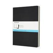 Moleskine Cahier Journals, X-LG, pikice, mehke platnice