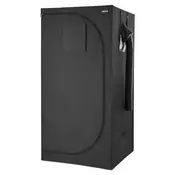 VEVOR Komplet za rastlinjak 100x100x200 cm Črna