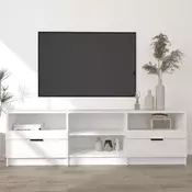 TV ormarić bijeli 150x33,5x45 cm od konstruiranog drva