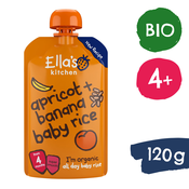 Ellas Kitchen BIO Otroški riž, banana in marelica (120 g)