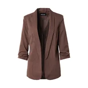 PIECES Blazer PCBOSELLA temno rjava / bela