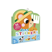 Janod Stickers Velike nalepke Kmetija 50 kos