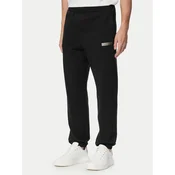 Calvin Klein Spodnji del trenirke LV04LG212G Črna Regular Fit