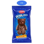 Aldiva Porleo medvedek temna čokolada 50g (4 kosi)