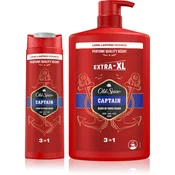 Old Spice Captain komplet za lase in telo za moške
