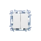 Simon 10 10AX IP44 belo stikalo za lestenec CW5B.01/11