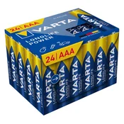 VARTA LONGLIFE POWER alkalne baterije AAA dugog vijeka trajanja, 24 komada/pakiranje 04903121134