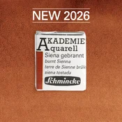 Akvarelna barva Schmincke AKADEMIE 1/2 ponvica - Golden pink - 662 Žgana siena