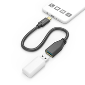 HAMA Kabel za punjenje, USB-A - Lightning, 1,5 m, bijeli