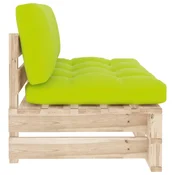 Srednja vrtna sofa od paleta od impregnirane borovine