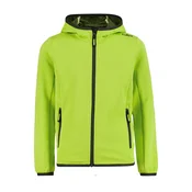 CMP KID JACKET FIX HOOD, otroška pohodna jopa, zelena 34E7074