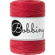 Bobbiny Macrame Cord 1,5 mm 100 m Classic Red Vrvica