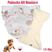 shumee Večnamenski žep za plenice za novorojenčke Coolmax BUNNIES