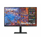 Samsung LS27B800PXU 68,6 cm (27) 3840 x 2160 pikseli 4K Ultra HD IPS Crno