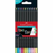 BARVICE FABER - CASTELL BLACK EDITION NEON PASTEL 12/1