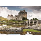Ravensburger - Puzzle Impresivni gradovi in dvorci: grad Eilean Donan, Združeno kraljestvo - 1 000 kosov