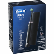 Oral-B Pro 3 3500 Black Edition z Riso Elektricna zobna šcetka, crna